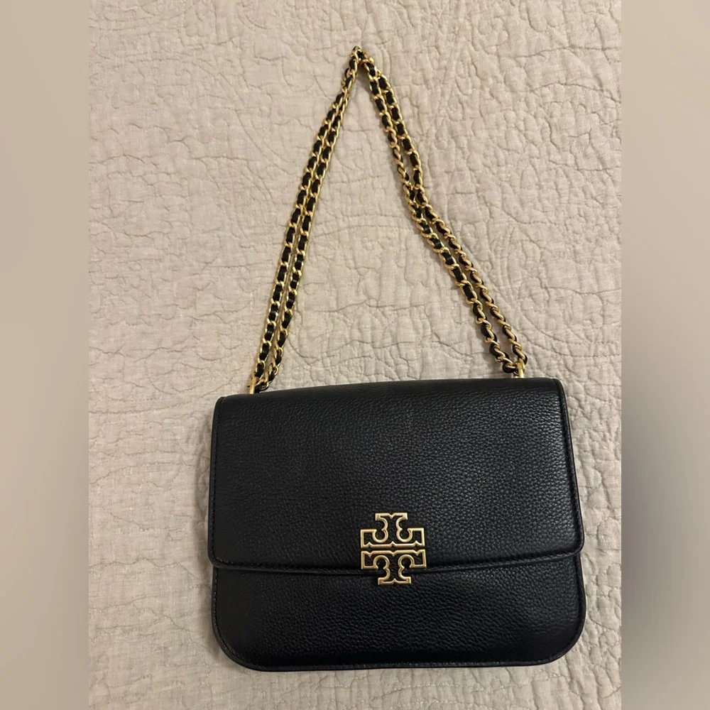 Tory Burch Black Leather Crossbody Bag - Picture 7 of 11